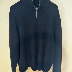 Men's Lululemon Black Half-Zip Sweater